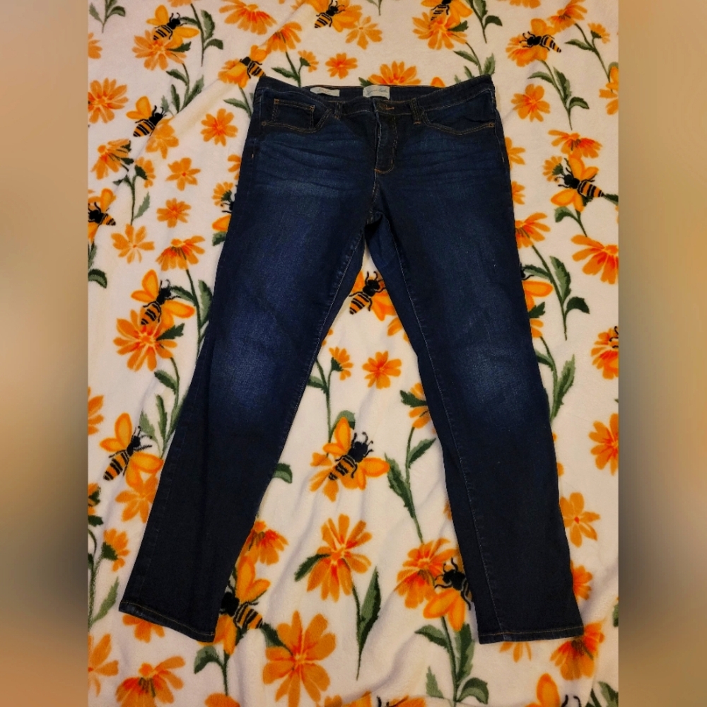 Dark blue skinny jeans size 14 from universal thread